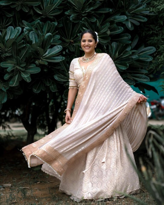 Tollywood Actress Anasuya Bharadwaj Looks Stunning In Latest Pics