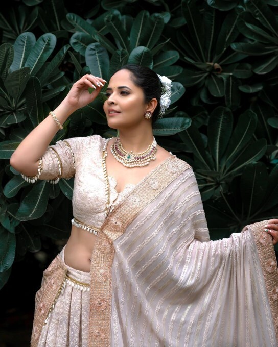 Tollywood Actress Anasuya Bharadwaj Looks Stunning In Latest Pics