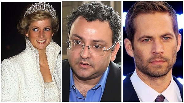  ഡയാന രാജകുമാരി, പോൾ വാൾക്കർ, സൈറസ് മിസ്ത്രി.. ലോകത്തെ ഞെട്ടിച്ച അപകടമരണങ്ങൾ ഇതാ