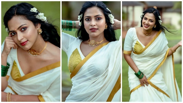  ഓണമല്ലേ, ലുക്ക് മാറ്റി പിടിച്ച് അമല..ഒരേ പൊളിയെന്ന് ആരാധകർ,വൈറൽ