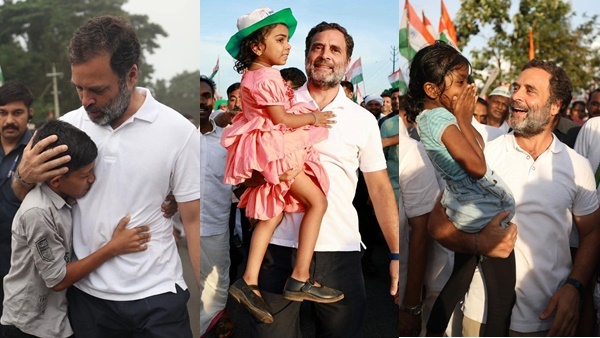  'ഈ നിമിഷങ്ങൾക്കായി ആയിരം മൈൽ നടക്കാനും തയ്യാർ'; ഭാരത് ജോഡോ യാത്രയിൽ രാഹുലിനൊപ്പം നടന്ന 'കുട്ടി താരങ്ങൾ'