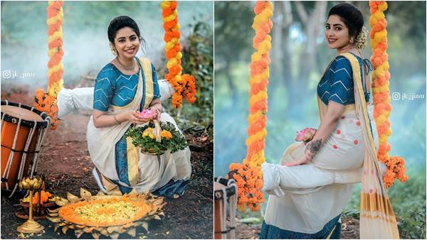 ഓണപ്പാട്ടില്‍ ഊഞ്ഞാലാടി അമേയ, അടിച്ചുപൊളിക്കുകയാണോ എന്ന് ആരാധകര്‍, വൈറല്‍ ചിത്രങ്ങള്‍