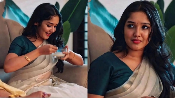 സാരിയിൽ സുന്ദരിയായി അനിഖ, ബുട്ടബോമ്മ ലുക്കാണോ ഇതെന്ന് ആരാധകർ
