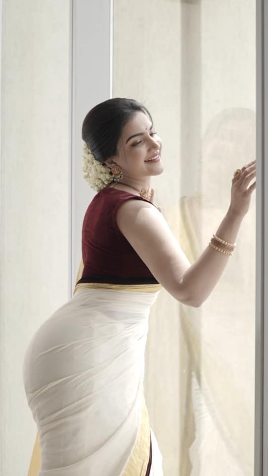 സാരിയുടുത്തോ....പിന്നെ ലുക്കാണ്; ഞെട്ടിക്കുന്ന ലുക്കിൽ ഹണി റോസ്, വൈറൽ ചിത്രങ്ങൾ