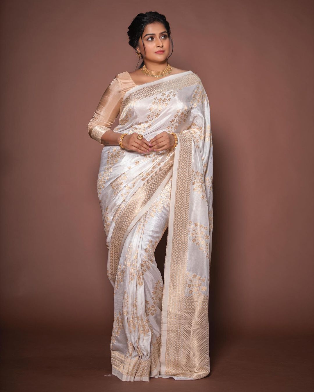 രമ്യ... നിങ്ങൾ എന്തൊരു സുന്ദരിയാണ്... സാരിയിൽ പുഞ്ചിരി അഴകുമായി നടി