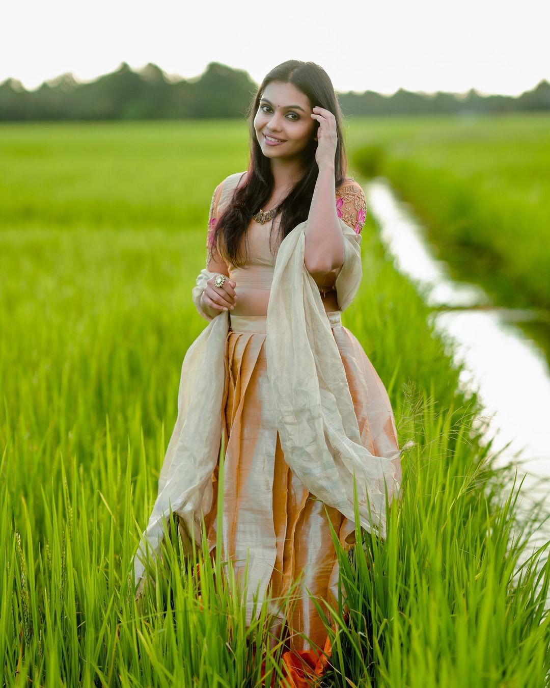 ഓണം ലുക്കെന്നാല്‍ ഇതാണ്... തന്‍വി... എന്തൊരു സുന്ദരിയാണ്; വൈറല്‍ ചിത്രങ്ങള്‍ 