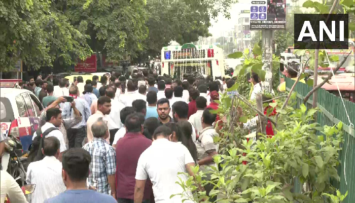 Bollywood Comedian Raju Srivastava last rites