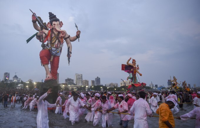 Ganesh Visarjan Across India 2022