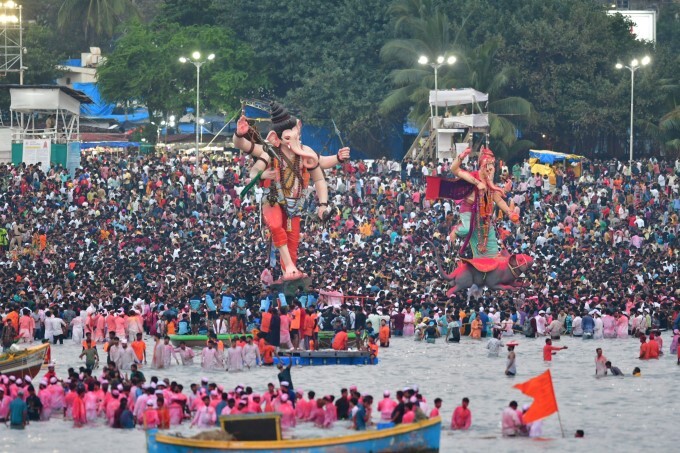 Ganesh Visarjan Across India 2022
