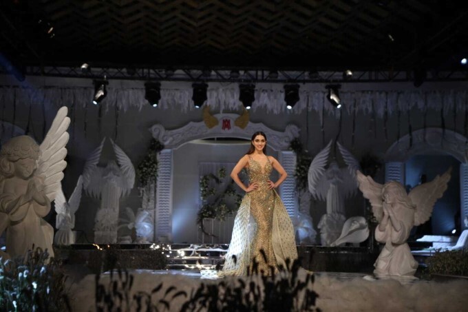 Kiara Advani walks the ramp for Dl Maya in New Delhi