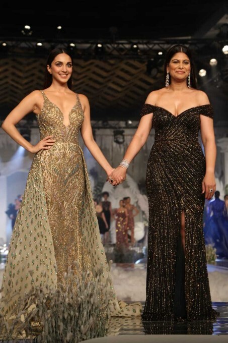 Kiara Advani walks the ramp for Dl Maya in New Delhi
