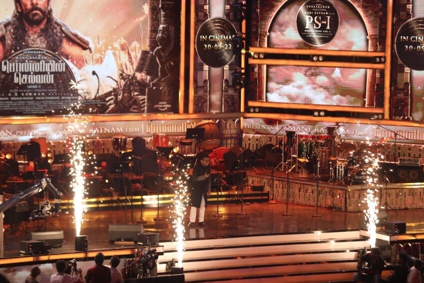 PHOTOS : ரஜினி முதல் த்ரிஷா வரை.. பிரபலங்கள் பங்கேற்ற பொன்னியின் செல்வன் டிரைலர் வெளியீட்டு விழா புகைப்படங்கள்..! 