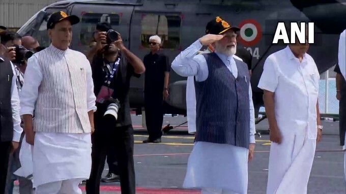 PM Modi commissioned INS Vikrant To Indian Navy