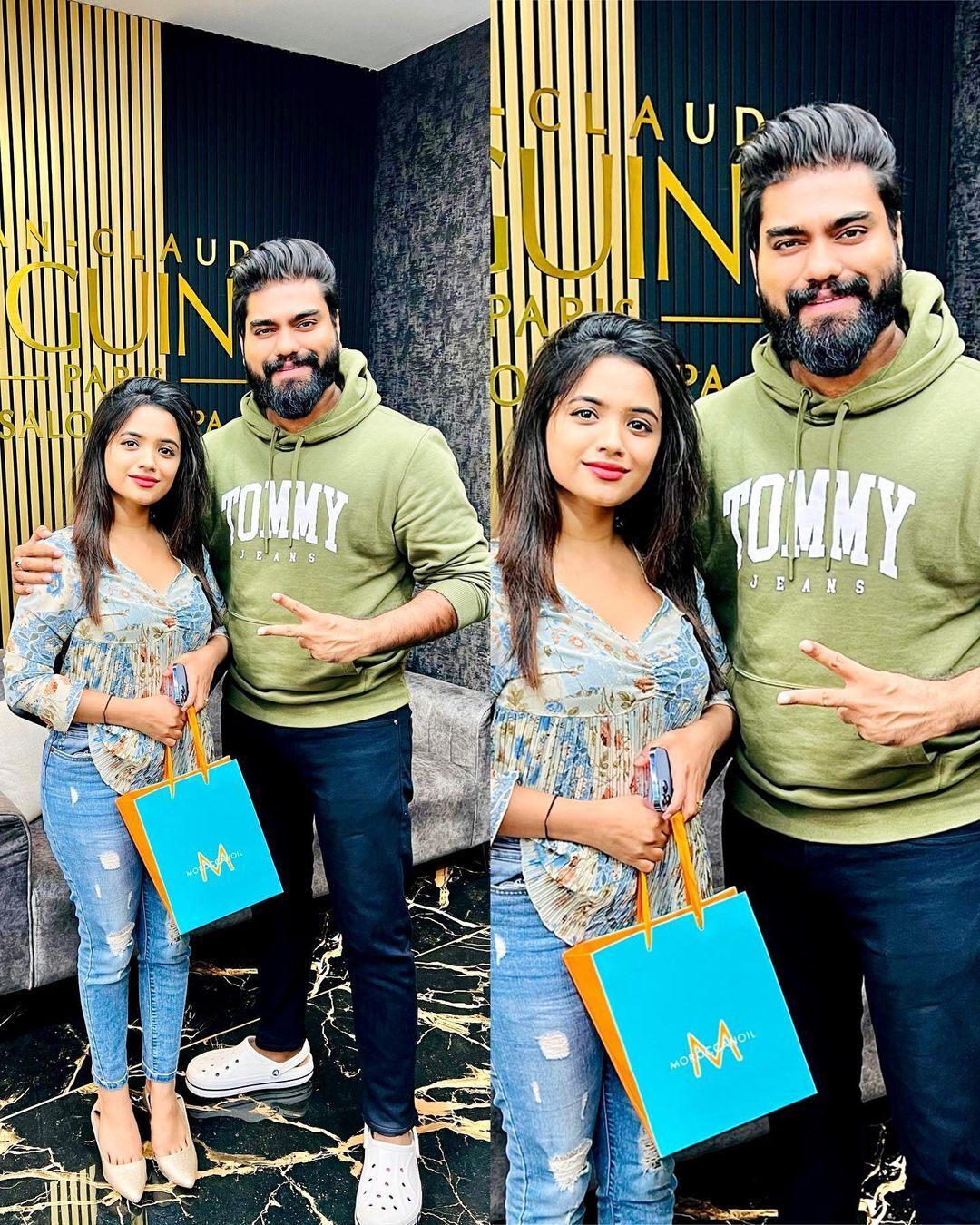 ഇതാണ് ഞങ്ങൾ കാണാൻ കാത്തിരുന്നത്..ആരതിക്കൊപ്പമുള്ള ഫോട്ടോയുമായി റോബിൻ