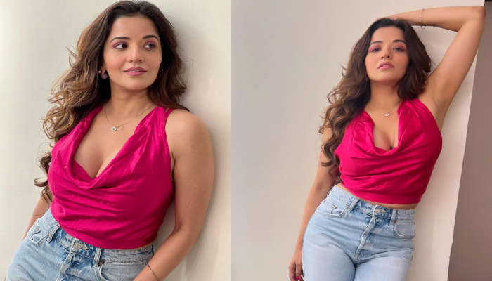 क्रॉप टॉप पहने एक्ट्रेस मोनालिसा ने दिखाईं Sexy अदाएं, तस्वीरों ने गिराईं सोशल मीडिया पर हुस्न की बिजलियां