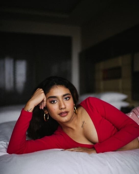 Actress Priya Prakash Varrier Set Internet On Fire With Latest Photos