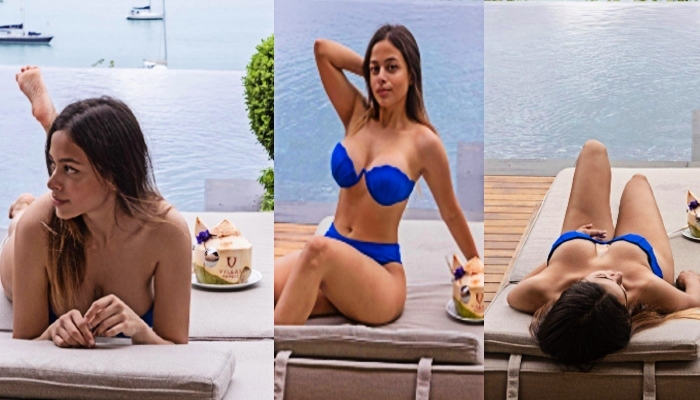 Ashwitha Pics: ब्लू बिकिनी में अश्विता एस ने दिए कातिलाना पोज, Photos देखकर फैंस भर रहे आहें