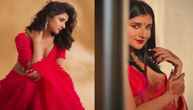 Bollywood Actress Kanika Mann Looks Stunning In Saree