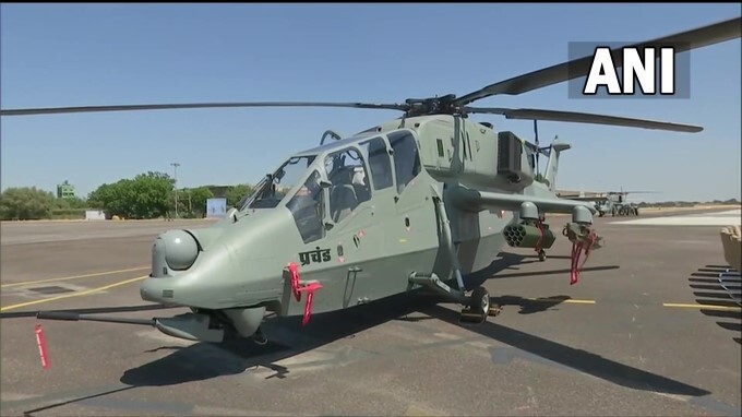 Light Combat Helicopter (LCH) Induction into IAF At Jodhpur