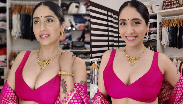 Neha Bhasin Photos: नेहा भसीन ने डीप नेक लहंगा पहन बढ़ाई फैंस के दिलों की धड़कनें, खूबसूरत सी स्माइल पर अटका फैंस का दिल