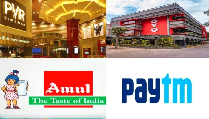 OYO से PVR और MRF से लेकर PAYTM तक जानिए इन Brands का पूरा नाम