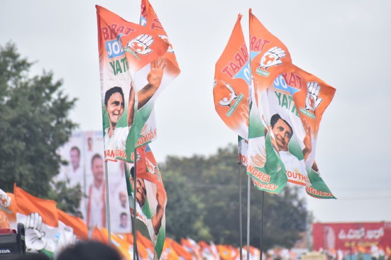 രാഹുലെത്തി; കര്‍ണാടകയില്‍ കോണ്‍ഗ്രസിന്റെ ശക്തിപ്രകടനമായി ഭാരത് ജോഡോ യാത്ര