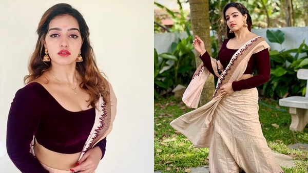 Malavika Menon: സാരിയിൽ അതീവ സുന്ദരിയായി മാളവിക മേനോൻ... ആരാധകരുടെ മനം കവർന്ന ചിത്രങ്ങൾ കാണാം
