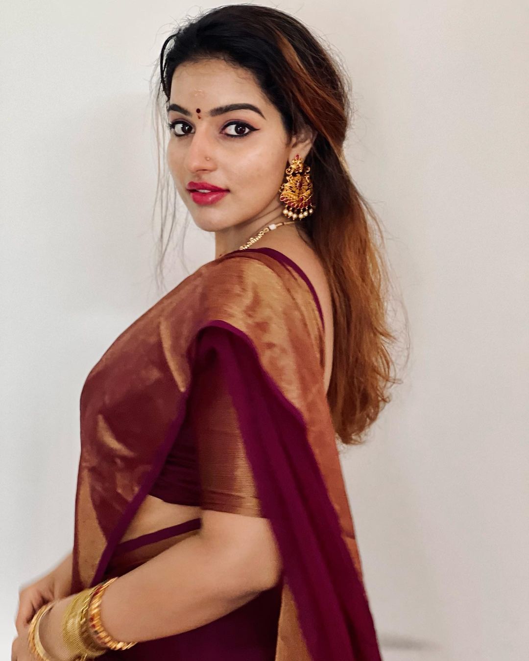 Malavika Menon: സാരിയിൽ അതീവ സുന്ദരിയായി മാളവിക മേനോൻ... ആരാധകരുടെ മനം കവർന്ന ചിത്രങ്ങൾ കാണാം