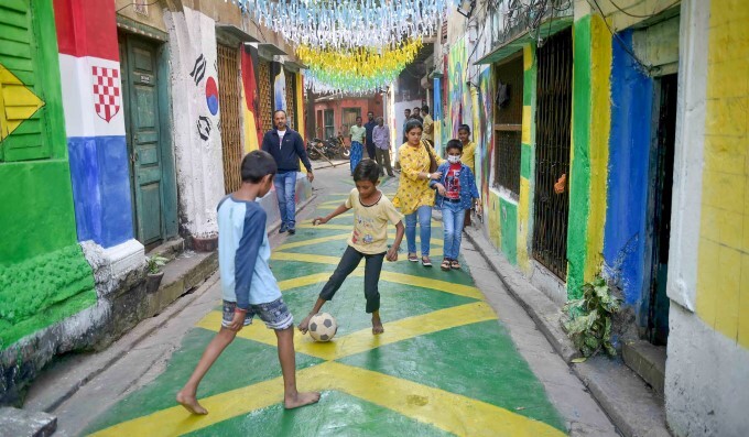 Check Out FIFA World Cup 2022 Fever In India