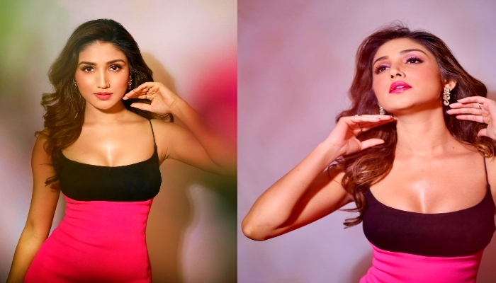 Donal Bisht Photos: पिंक बॉडीकॉन ड्रेस में डोनल बिष्ट ने फ्लॉन्ट किया कर्वी फिगर, देखें उनकी सिजलिंग Photos