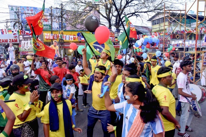 Check Out FIFA World Cup 2022 Fever In India