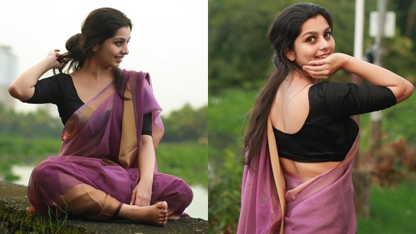 Niranjana Anoop: പിന്നീന്ന് വിളിക്കല്ലേ, നോക്കിപ്പോകൂല്ലേ... സാരിയിൽ അഴകിൻ റാണിയായി നിരഞ്ജന അനൂപ്, ചിത്രങ്ങൾ കാണാം