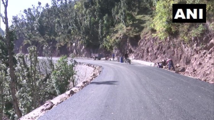 Road construction work for connectivity b/w Kotranka to Khawas