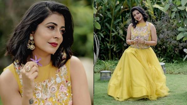 Leona Lishoy: സൂര്യകാന്തിപ്പൂവ് പോലെ... മഞ്ഞയിൽ സുന്ദരിയായി ലിയോണ... എന്തൊരു ക്യൂട്ടാണെന്ന് ആരാധകര്‍!