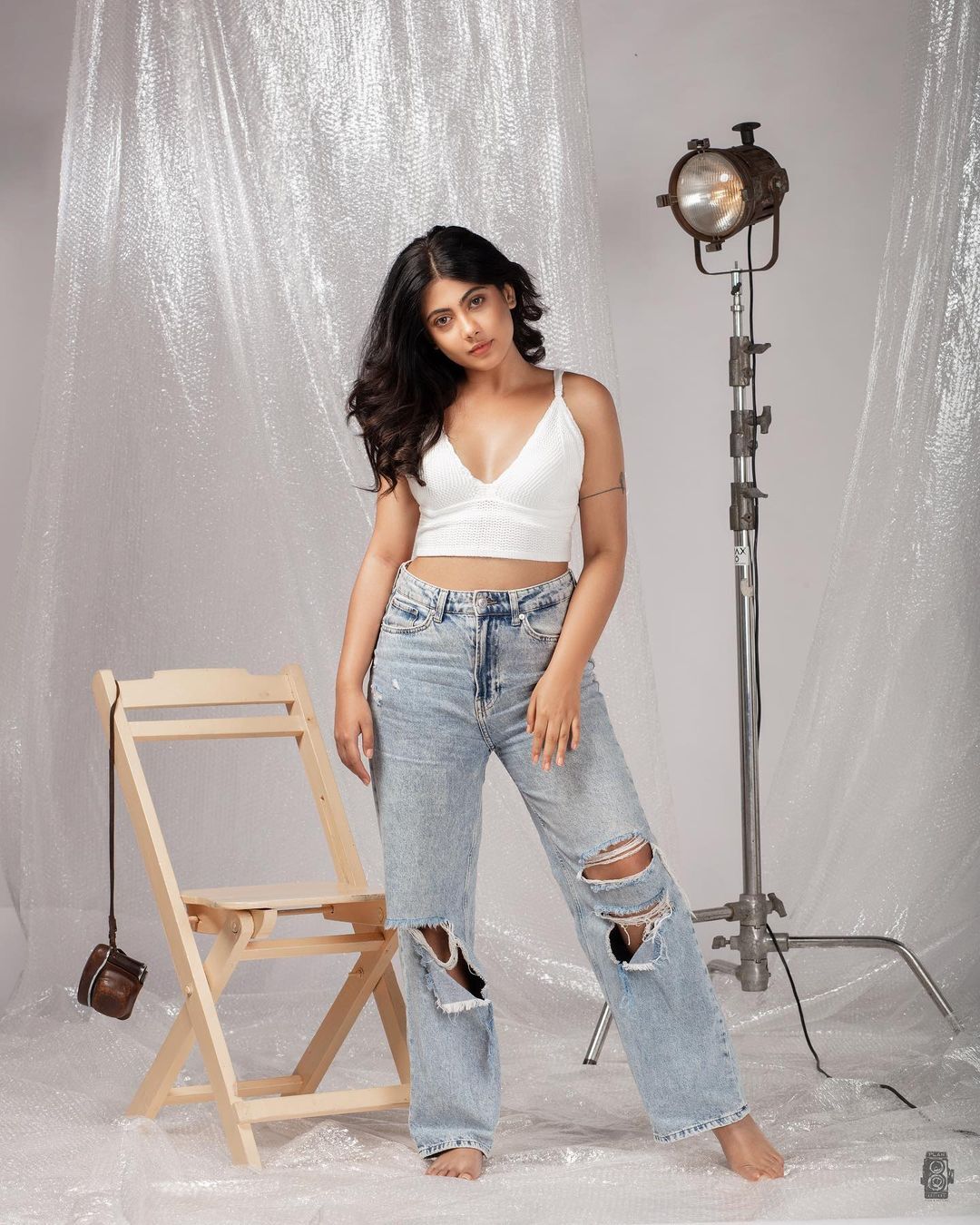 Nayana Elza: ബോള്‍ഡ് ആന്‍ഡ് ഗ്ലാമറസ്; നയന ഇത് എന്തൊരു ലുക്കാണ്, വൈറല്‍ ചിത്രങ്ങള്‍