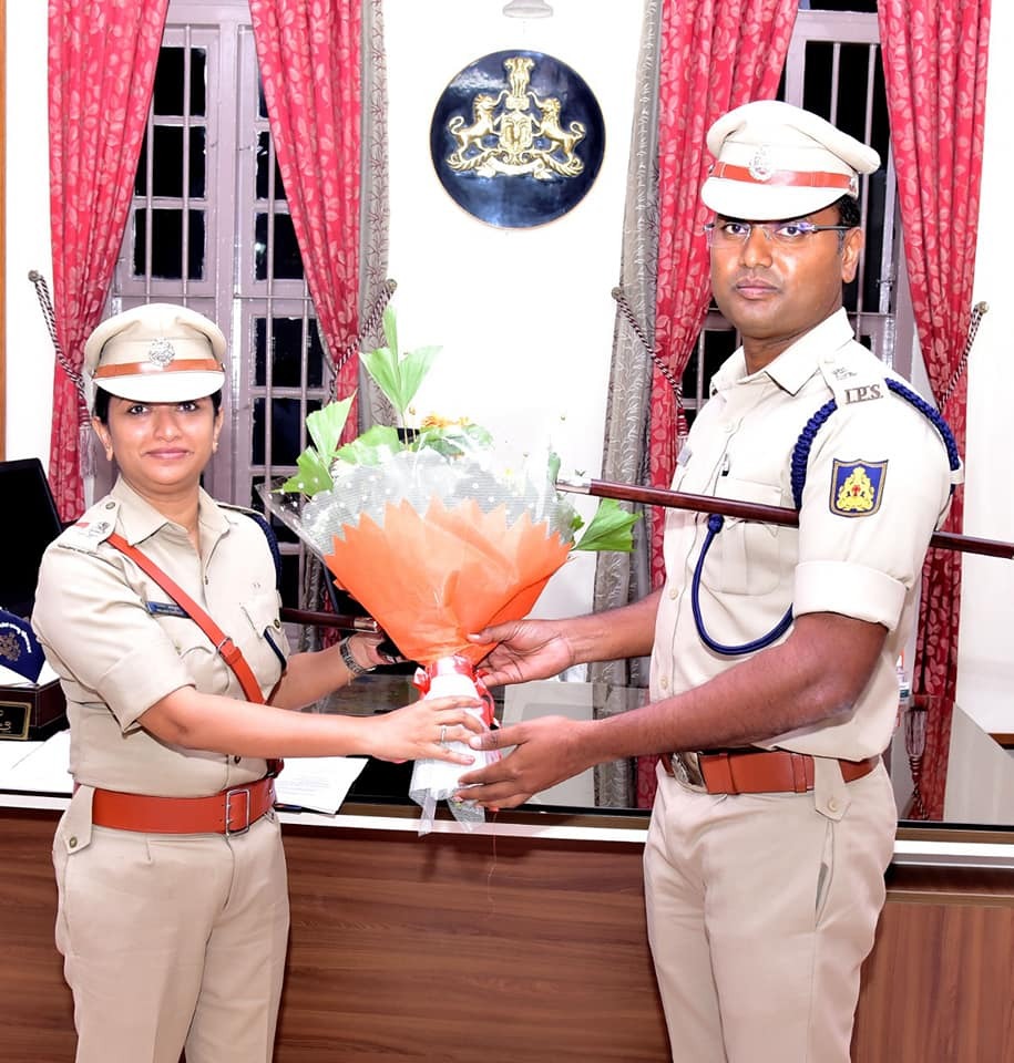 ಮೈಸೂರಿನ ನೂತನ ಎಸ್ಪಿಯಾಗಿ ಅಧಿಕಾರ ಸ್ವೀಕರಿಸಿದ ಸೀಮಾ ಲಾಟ್ಕರ್