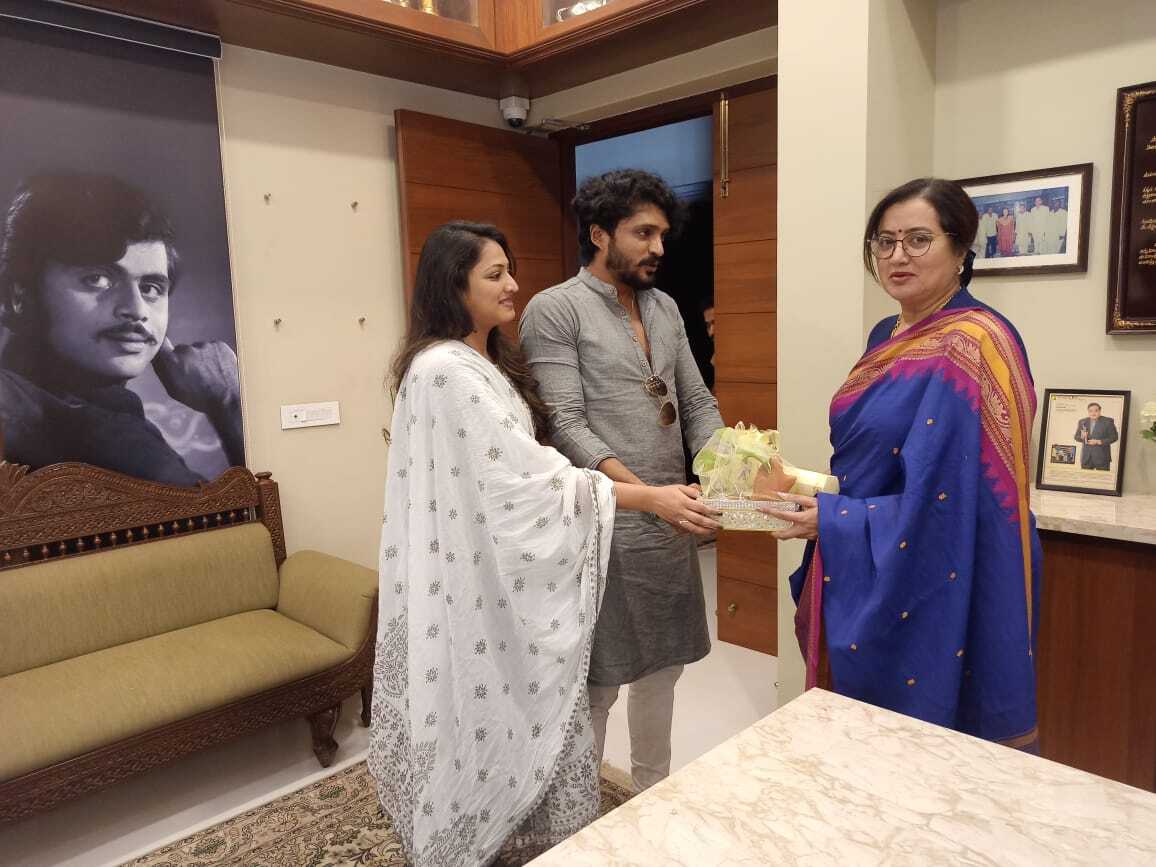 Hari Priya & Vasishta N. Simha Invites For Their Wedding