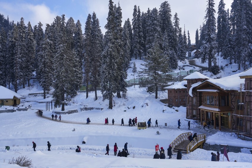 Jammu And Kashmir Snow Fall In 2023 - Oneindia