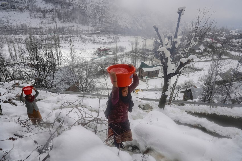 Jammu And Kashmir Snow Fall In 2023