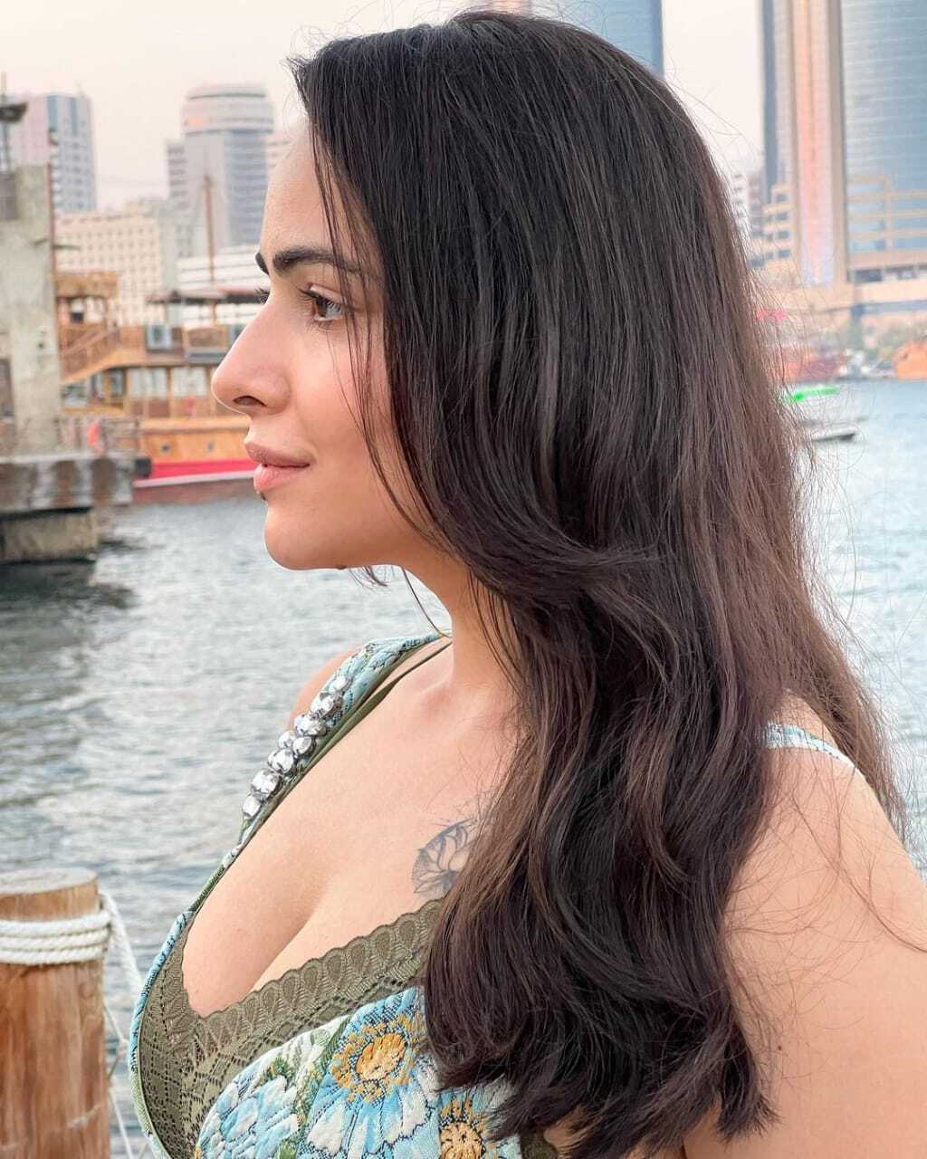 photos : க்யூட்டான ஸ்மைல போட்டு சாட்சிட்டாளே!  நடிகை அன்ஷால் முன்ஜால் அசரவைக்கும் ஸ்டில்ஸ் இதோ!