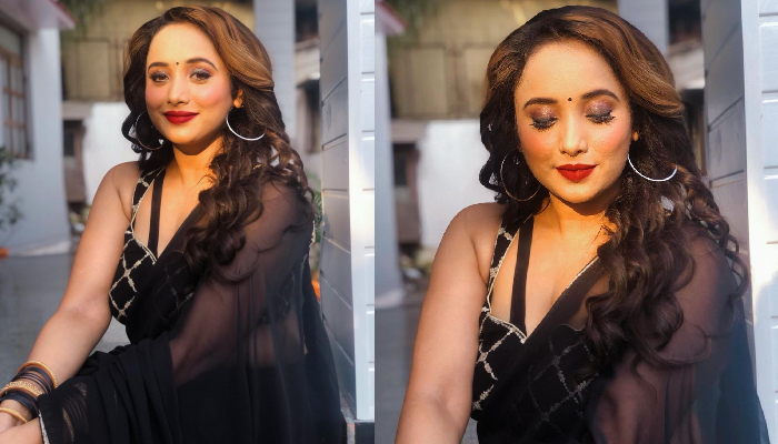 Photos: ब्लैक साड़ी में अप्सरा सी नजर आईं भोजपुरी एक्ट्रेस रानी चटर्जी, खूबसूरती पर कायल हुए फैंस