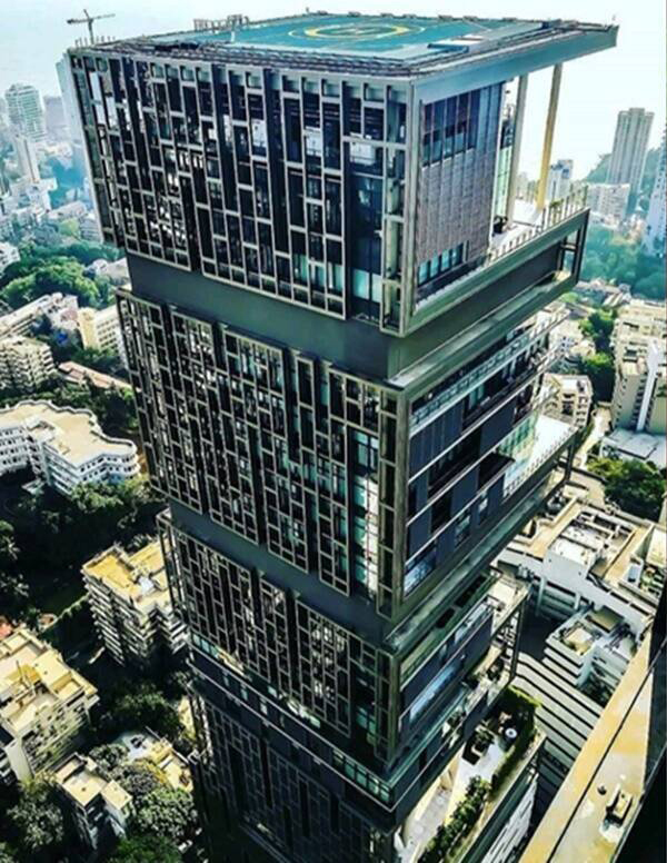 Unknown Facts About Mukesh Ambani's 15,000 Crores Antilia !!