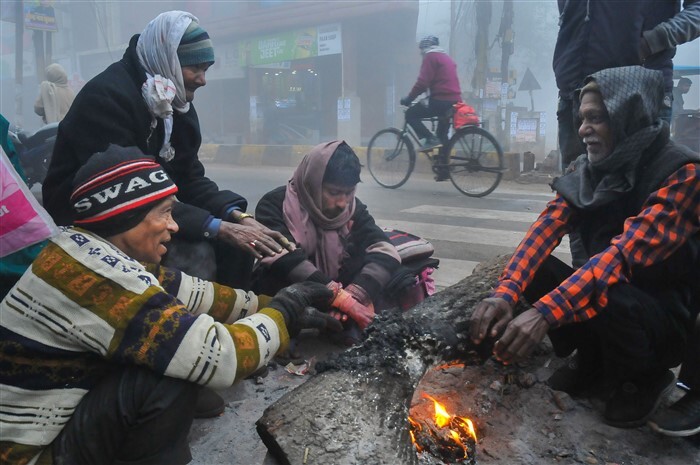 Winter At Its Peak; Cold Wave Causes Chaos In Northern India