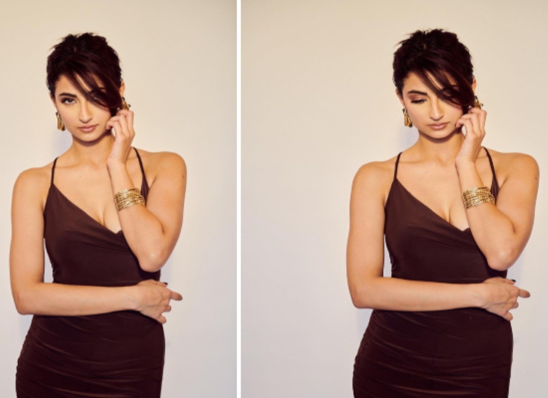 ডিপনেক পোশাকে হট লুকে পলক, ছবি দেখে পাগল অনুগামীরা 