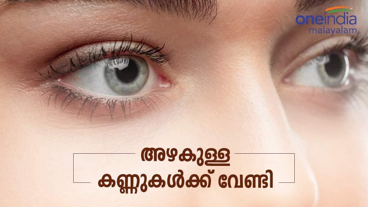 Eye care: കണ്ണുകൾ നക്ഷത്രം പോലെ തിളങ്ങും..ചെയ്യേണ്ടത് ഇത്രമാത്രം..