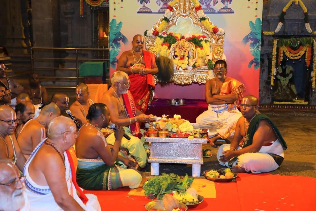 Sri Lakshmi Narasimha Swamy Brahmotsavam Begins In Yadadri ; See Photos