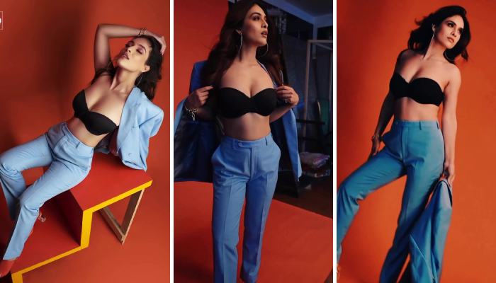 भोजपुरी एक्ट्रेस नेहा मलिक ने ब्लेजर उतार कर दिए किलर पोज, तस्वीरों को देखकर बढ़ी सांसों की गर्माहट 