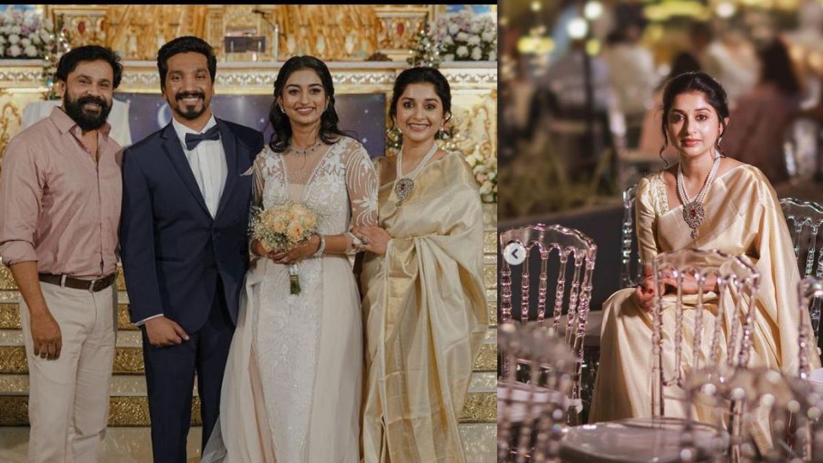 ദിലീപും മീരയും വീണ്ടും ഒരു ക്യാമറക്ക് മുന്നില്‍: മിഷല്ലെയുടെ വിവാഹം ആഘോമാക്കി താരങ്ങള്‍