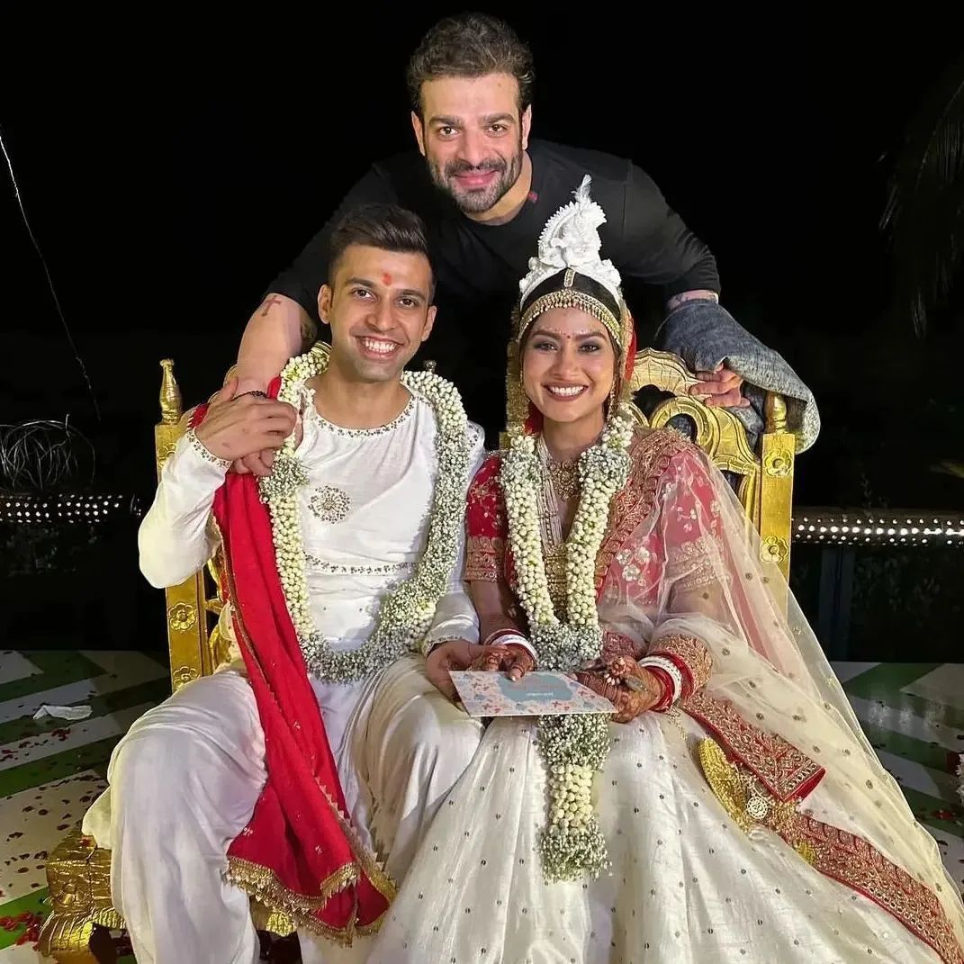 Krishna Mukherjee Wedding: 'ये है मोहब्बतें' की आलिया ने Boy friend चिराग बाटलीवाला संग रचाई शादी, देखें तस्वीरें 