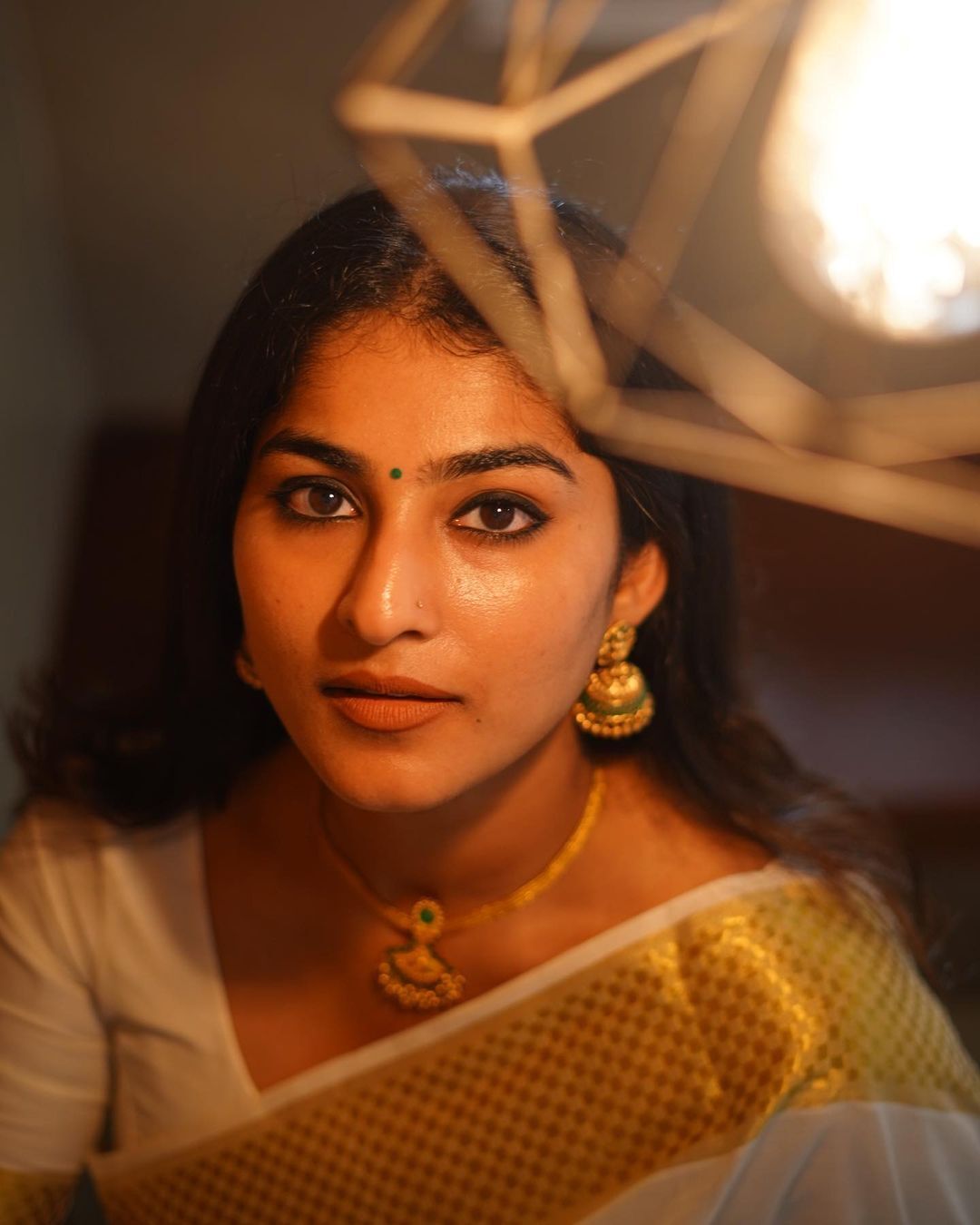 photos : புடவையில் சொக்கவைக்கும் அழகு.. நடிகை காயத்ரி அசோக்கின் அசத்தல் க்ளிக்ஸ்!